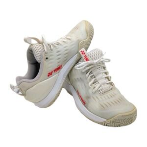 Yonex Racquet Tennis Shoes - Power Cushion Eclipsion 3 Sz 9M 10.5W White & Red